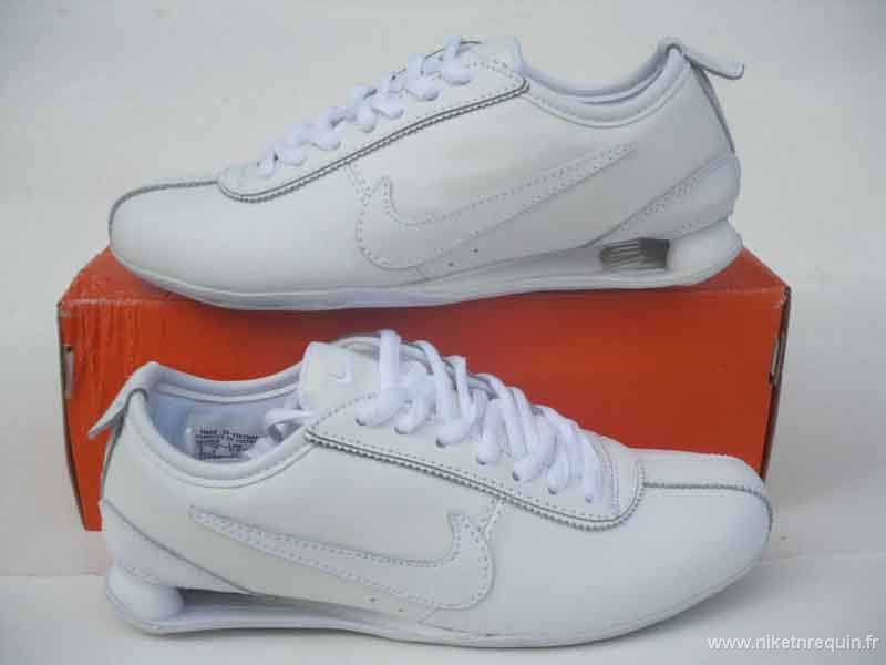 Nike Shox R2 Blanche